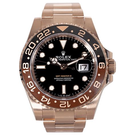 rolex gmt master 2 rose